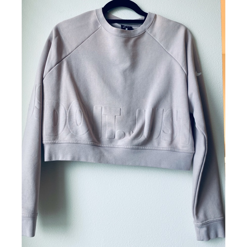 Nike cropped active sweatshirt